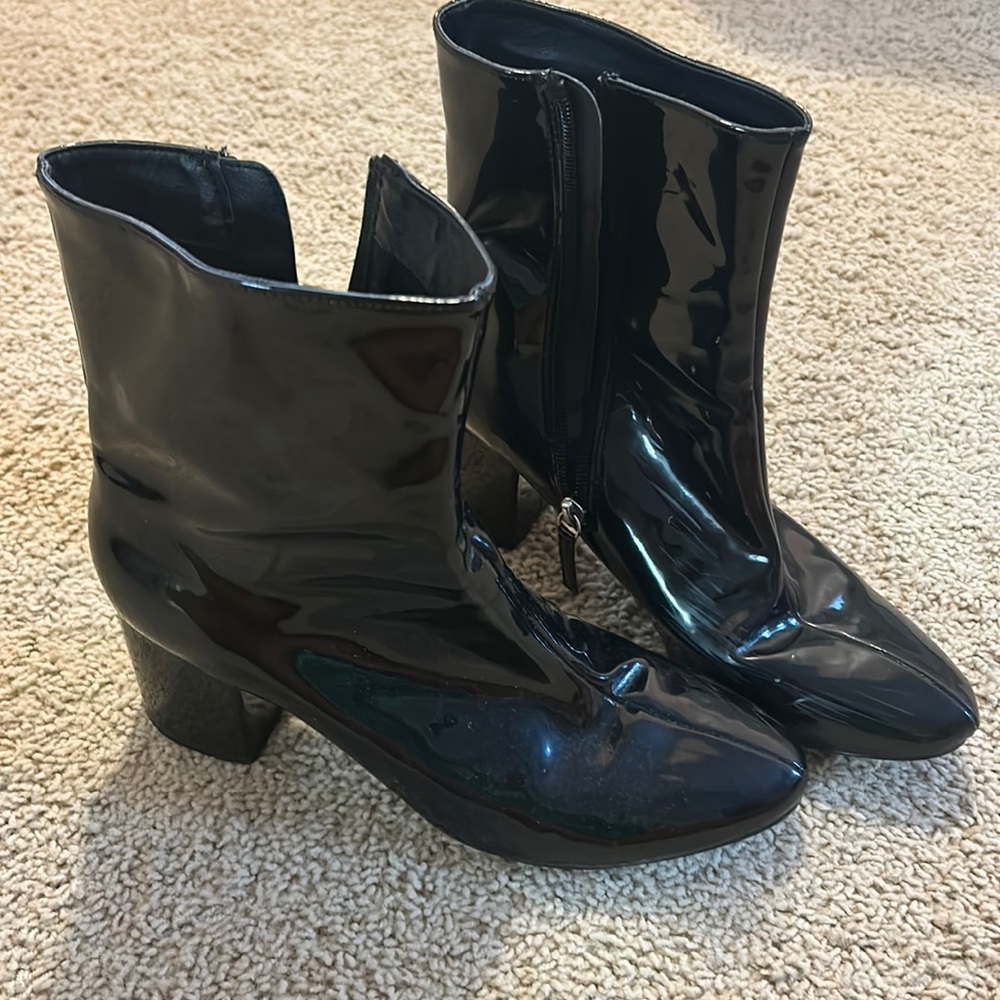 Black booties